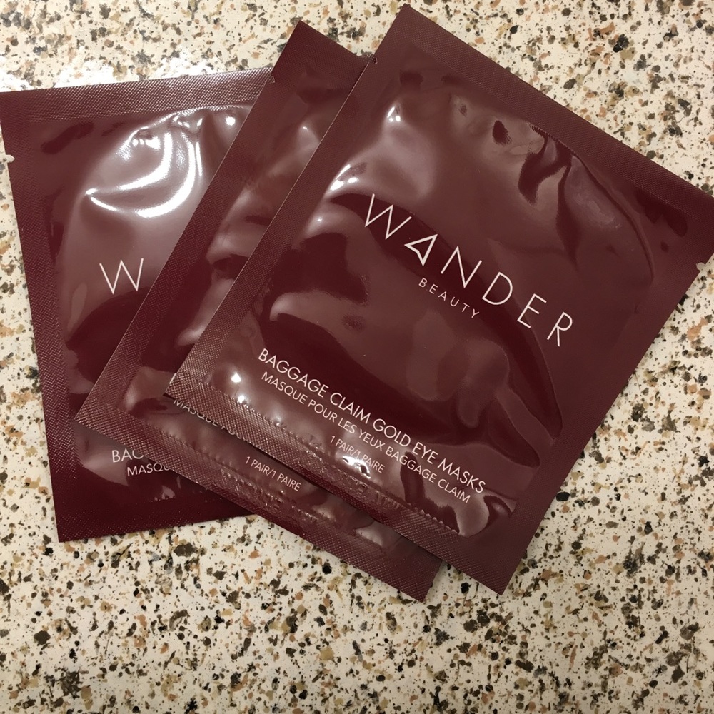 Wander Beauty - Gold eye masks